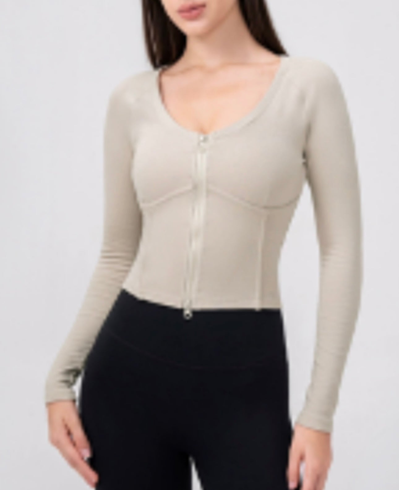 Suéter beige athelisure