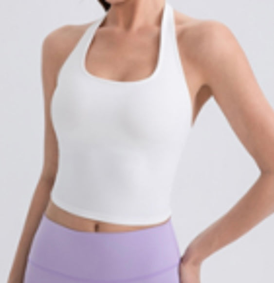 Halter top white