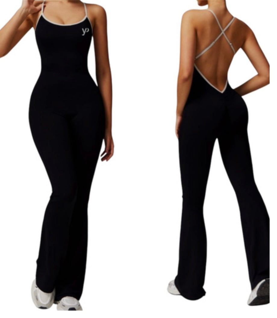Jumpsuit espalda negro