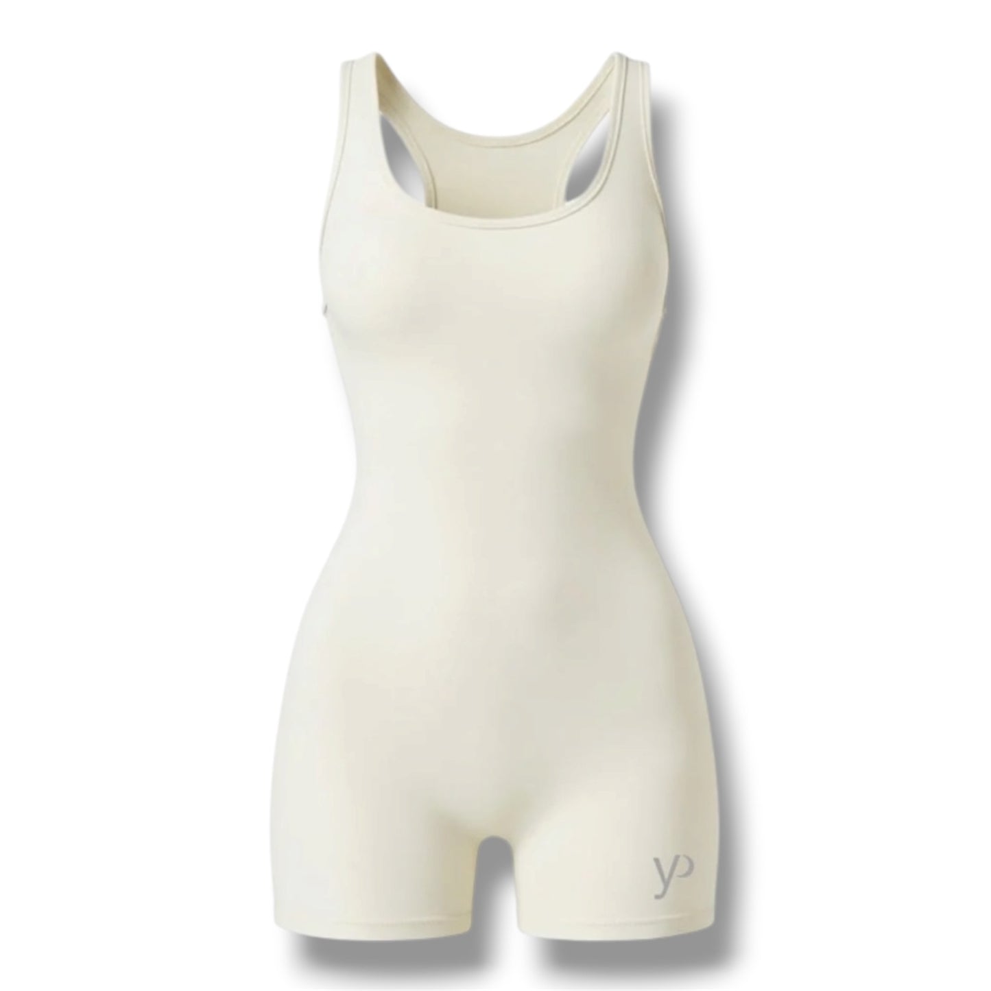 Jumpsuit short color hueso